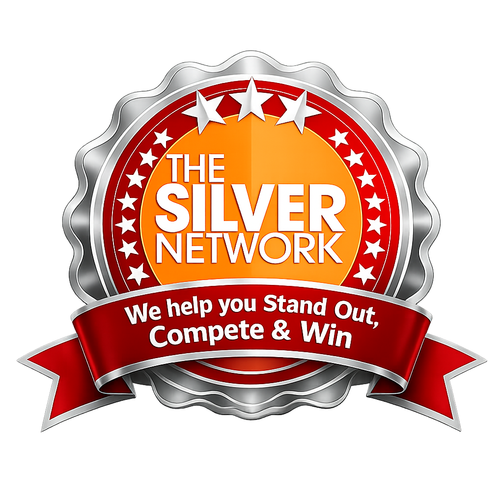 silver network banner